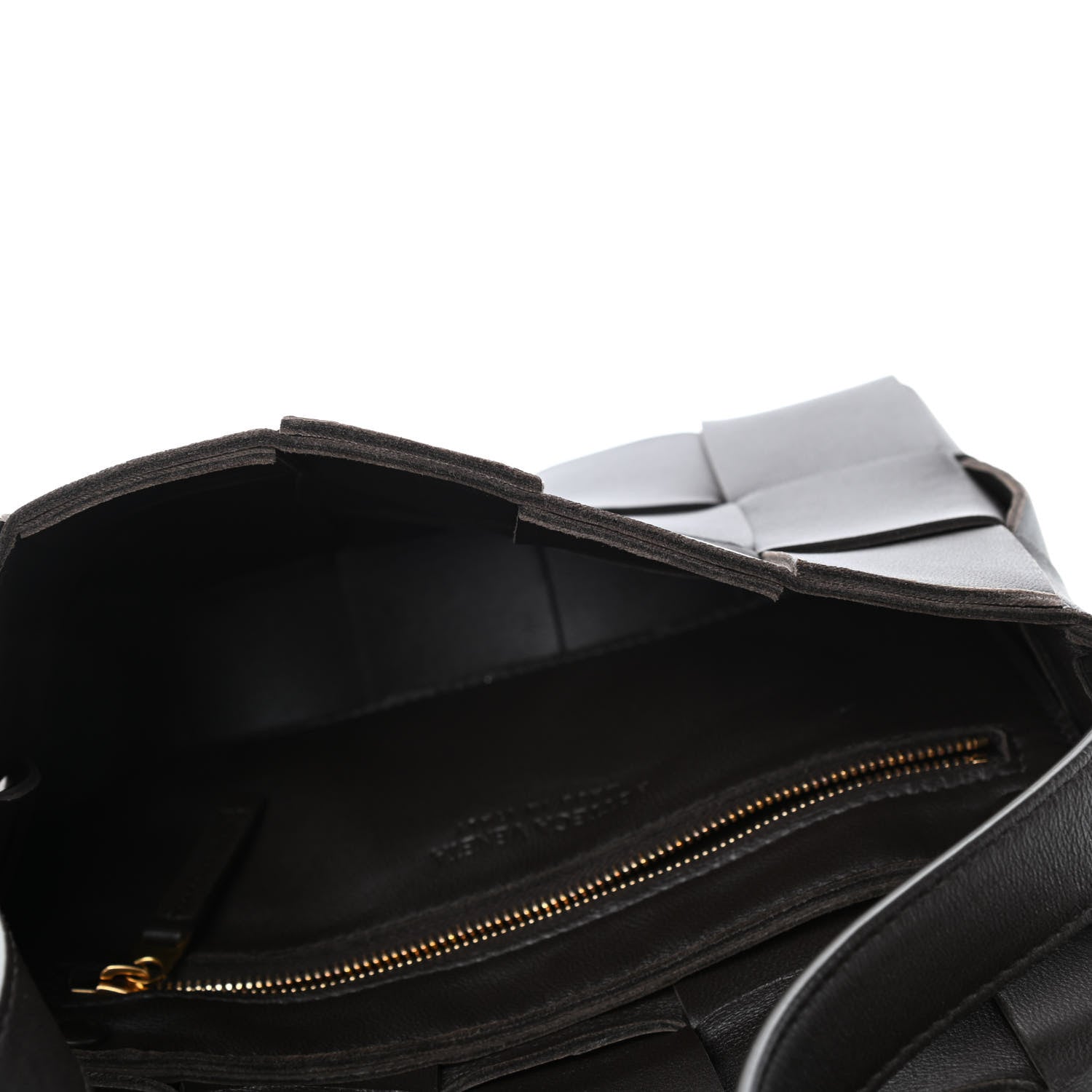 Bottega Veneta Lambskin Maxi Intrecciato Cassette Crossbody Bag Fondant 4 of 4