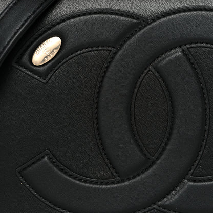 Chanel Lambskin CC Mania Flap Bag Black 8 of 10