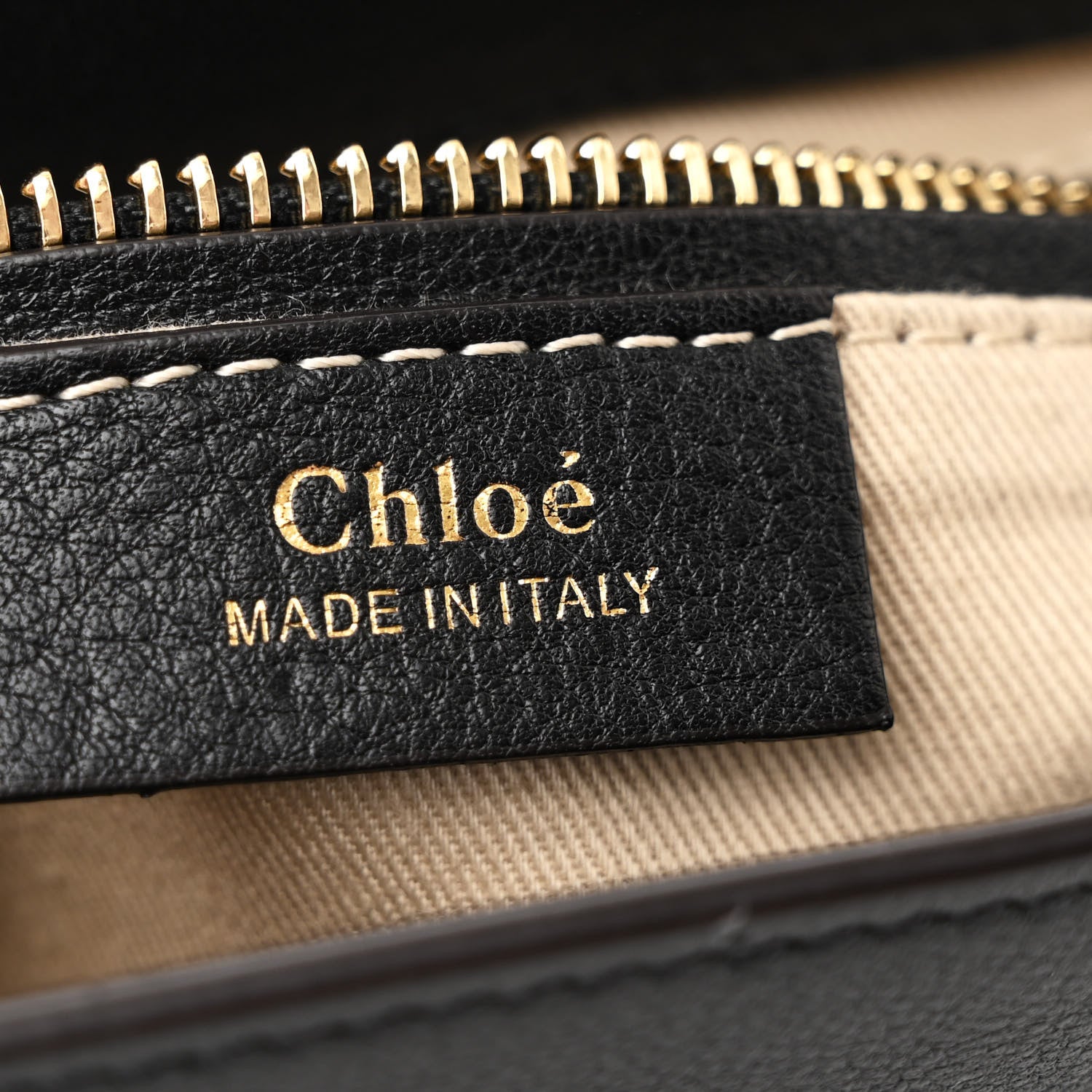 Chloe Suede Calfskin Small Faye Backpack Black 5 of 11