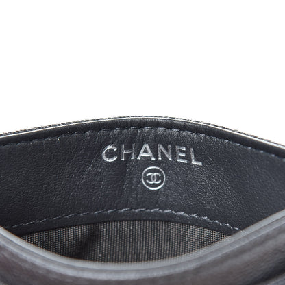Chanel Caviar Quilted Boy Card Holder Charcoal 6 of 9