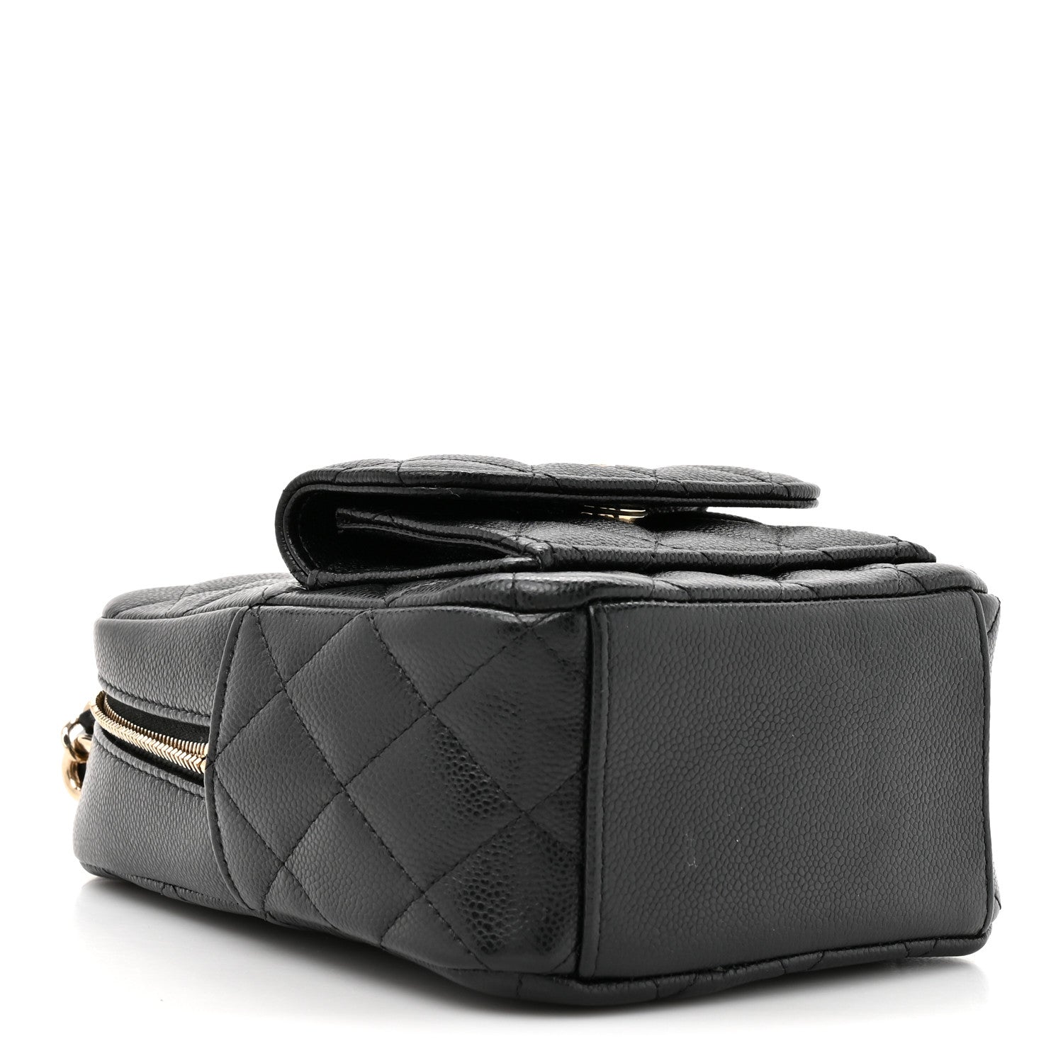 Chanel Caviar Quilted CC Mini Classic Backpack Black 4 of 11