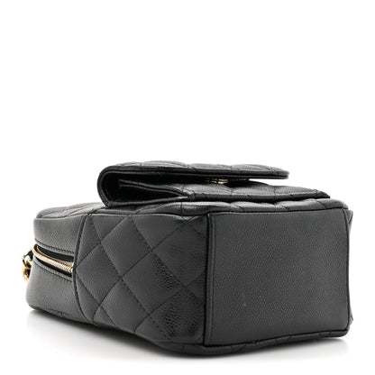 Chanel Caviar Quilted CC Mini Classic Backpack Black 4 of 11