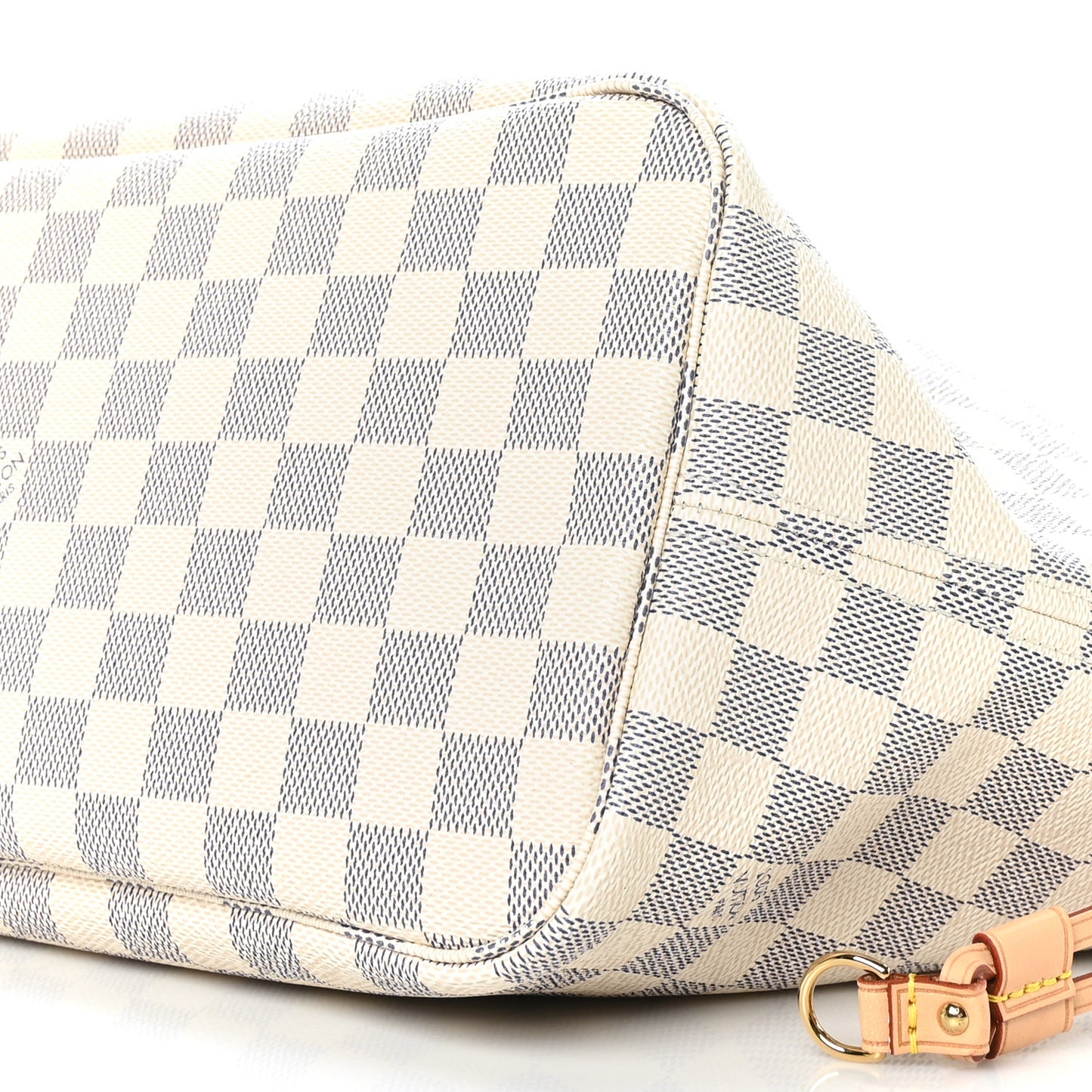 Damier Azur Neo Neverfull MM Rose Ballerine