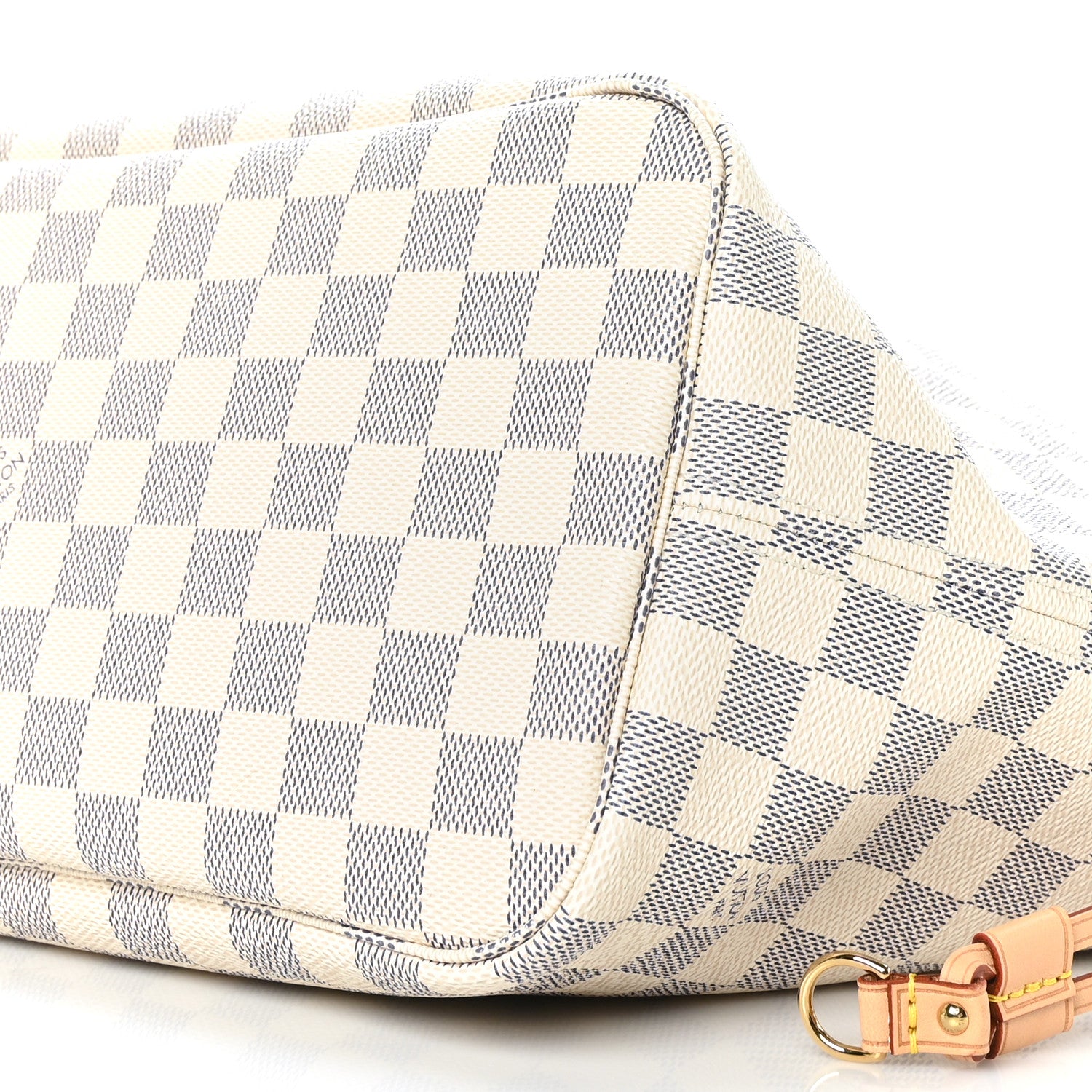 Louis Vuitton Damier Azur Neo Neverfull MM Rose Ballerine 9 of 9