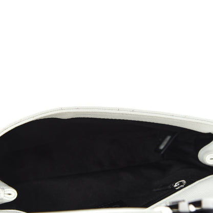 Chanel Caviar Quilted My Everything Small Flap White Black 5 of 10