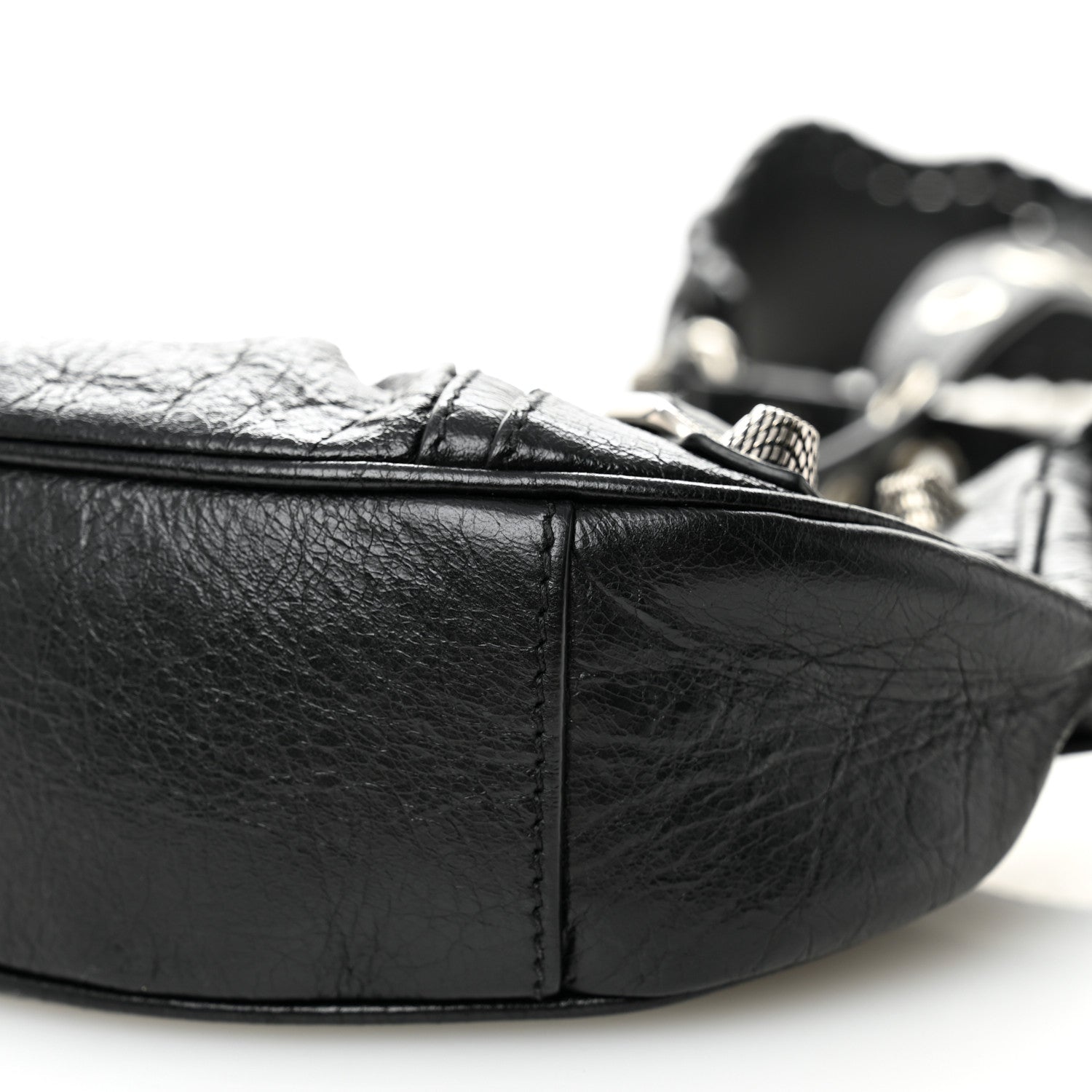 Balenciaga Agneau Arena Le Cagole Shoulder Bag XS Black 11 of 11