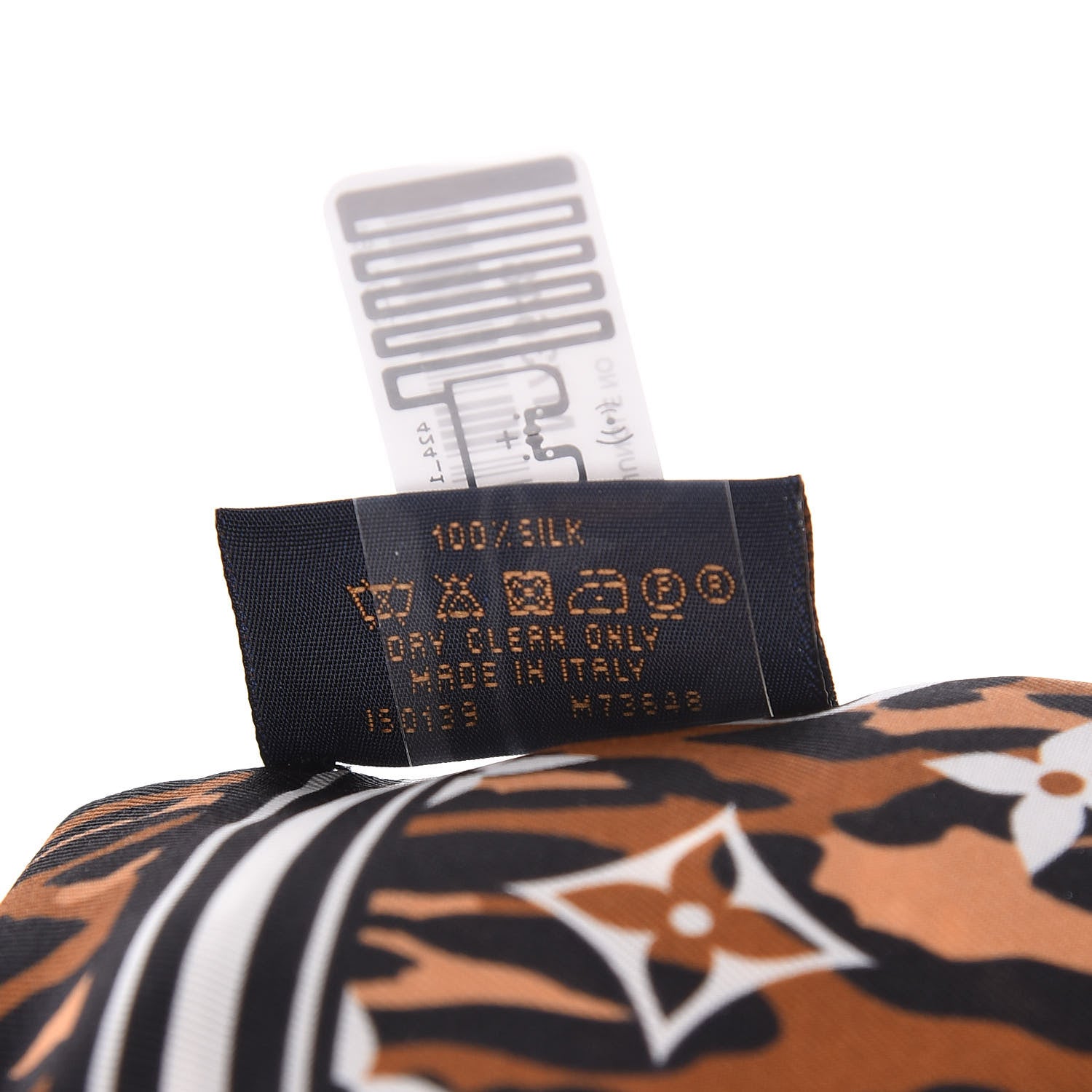 Louis Vuitton Silk Monogram Giant Jungle Bandeau Black 5 of 5
