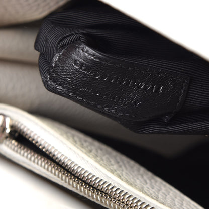 Saint Laurent Grained Calfskin Small Sac De Jour Porcellana 7 of 10