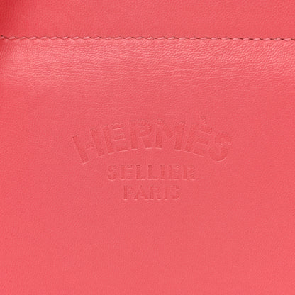 Hermes Milo Lambskin Swift Mini Aline Rose Azalee 6 of 8