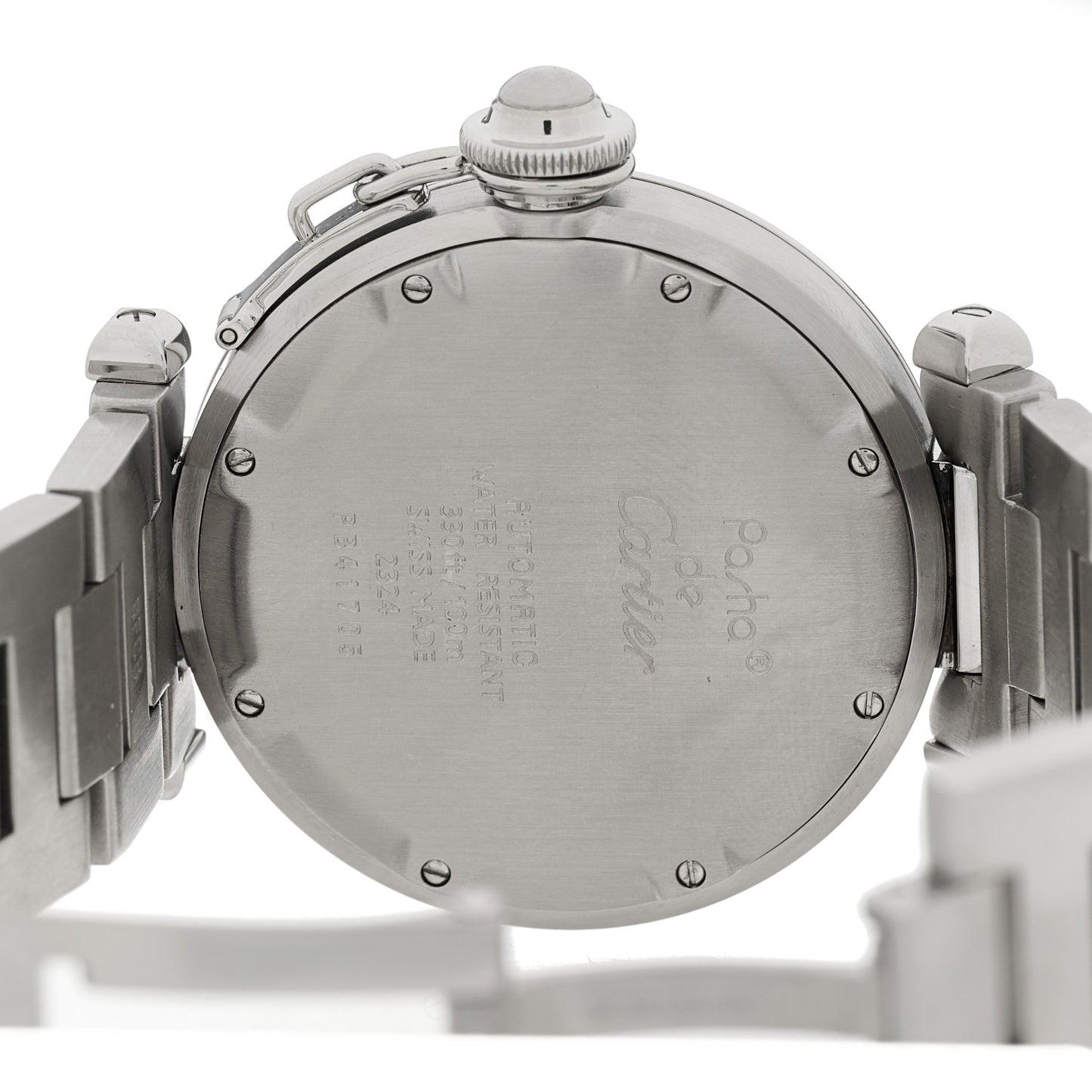 Stainless Steel 35mm Pasha C Automatic Watch Silver