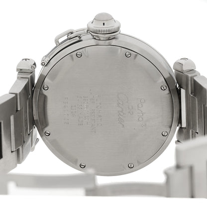 Cartier Stainless Steel 35mm Pasha C Automatic Watch Silver 4 of 4
