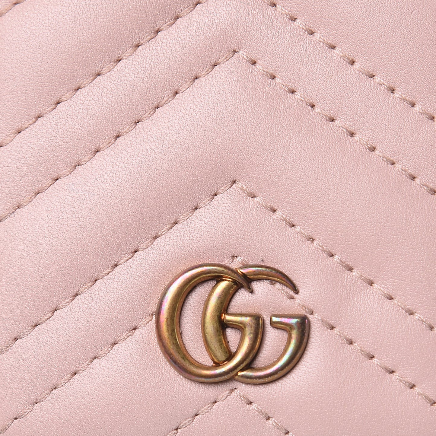 Calfskin Matelasse Marmont iPhone 7 Case Pink