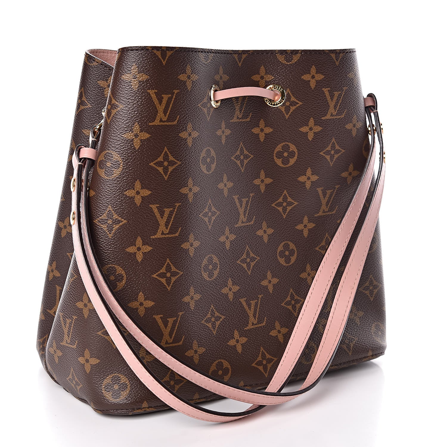 Louis Vuitton Monogram Neonoe MM Rose Poudre 3 of 9