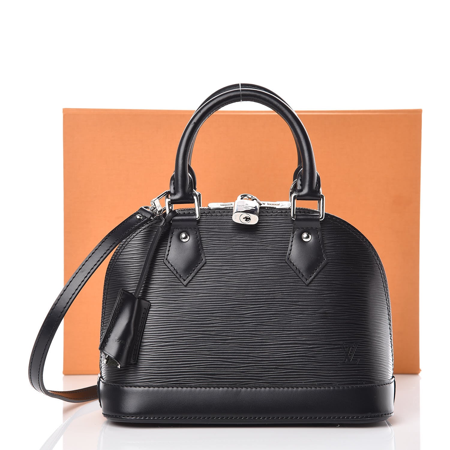 Louis Vuitton Epi Alma BB Black 12 of 12