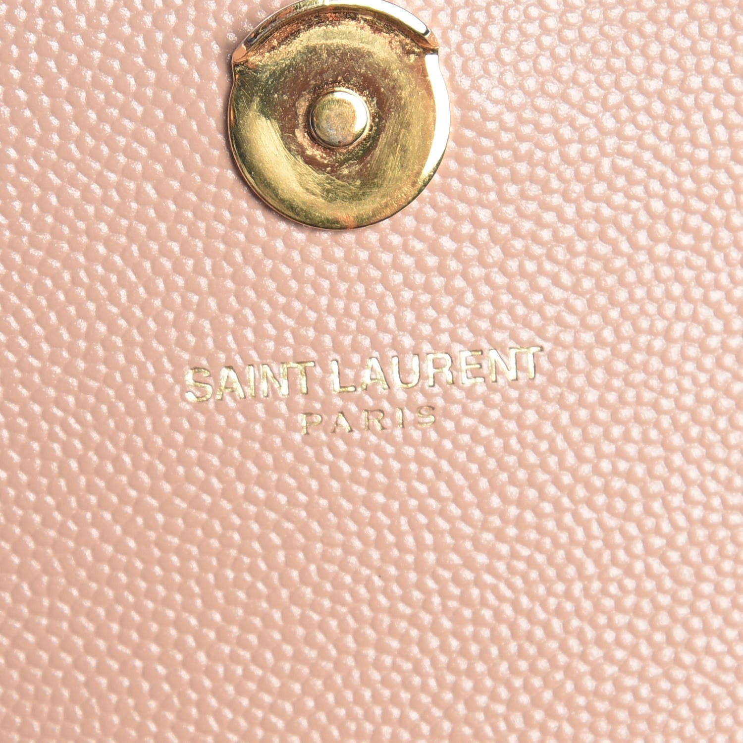Saint Laurent Grain De Poudre Small Monogram Kate Satchel Pale Blush 7 of 8
