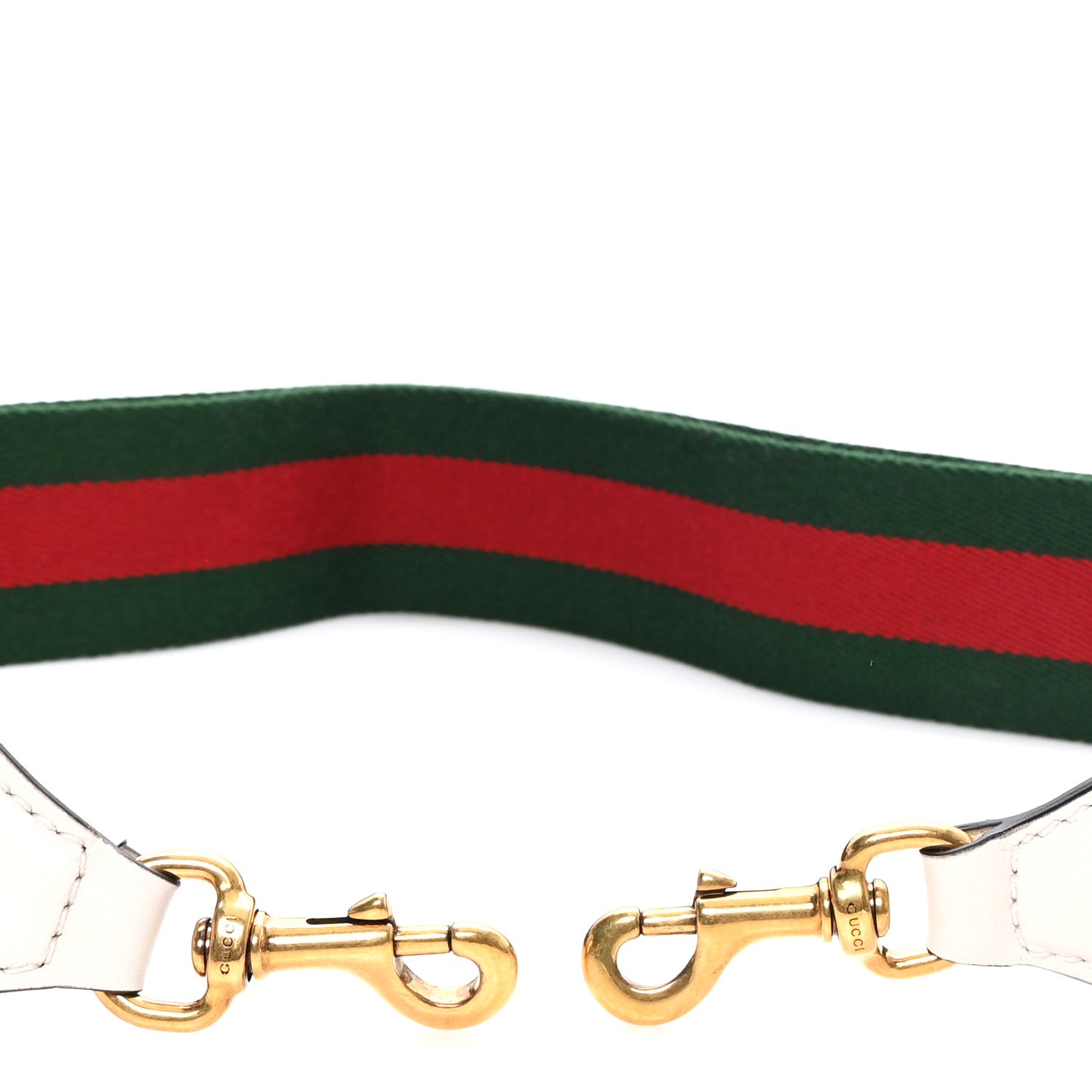 Canvas Web Shoulder Strap Green Red White