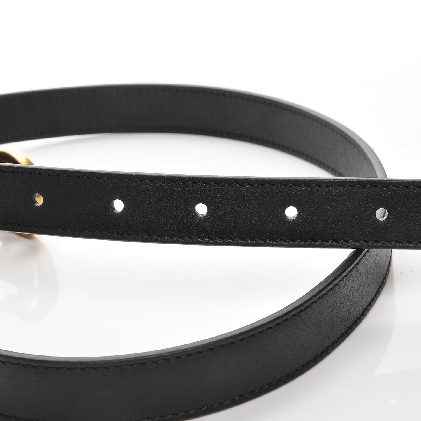 Calfskin Double G 20mm Belt 85 34 Black