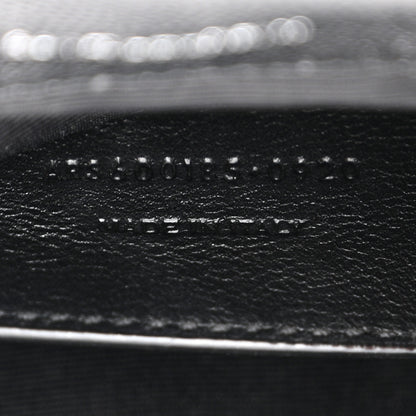 Saint Laurent Grain De Poudre Textured Mixed Matelasse Triquilt Medium Monogram Satchel Black 7 of 15