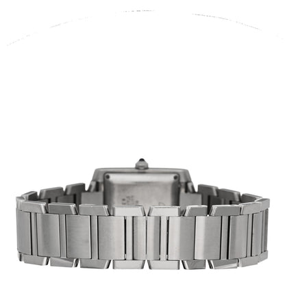 Cartier Stainless Steel 28mm Tank Francaise Automatic Watch 3 of 5