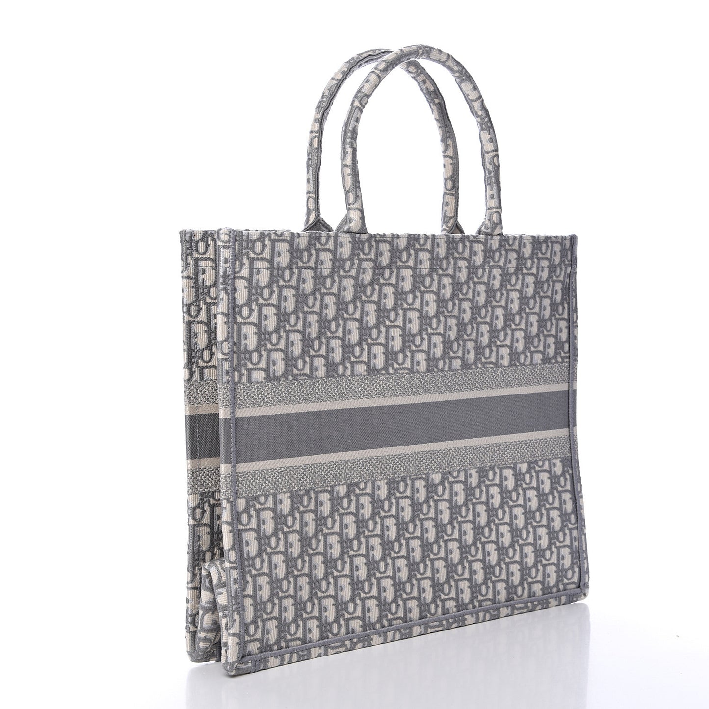 Oblique Large Book Tote Grey