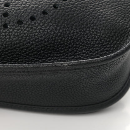 Hermes Taurillon Clemence Evelyne III PM Black 11 of 11