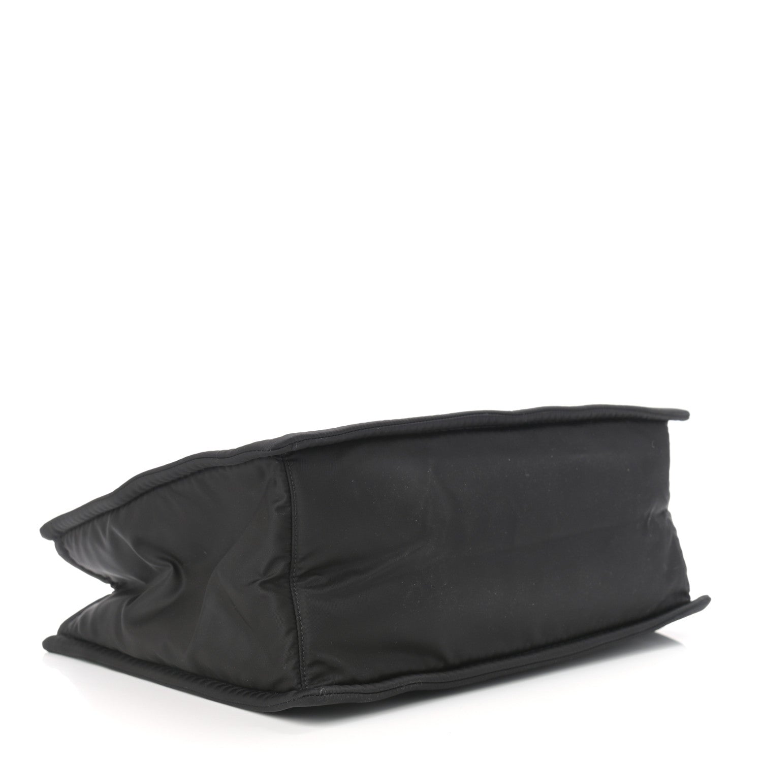 Prada Tessuto Nylon Chain Shoulder Bag Black 4 of 10