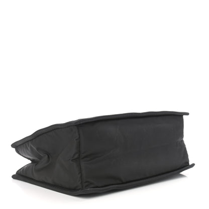 Prada Tessuto Nylon Chain Shoulder Bag Black 4 of 10