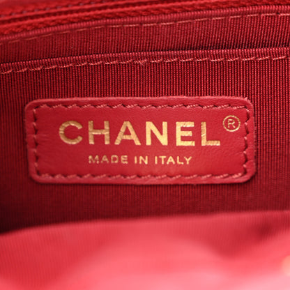 Chanel Calfskin Quilted Mini Urban Spirit Backpack Red 5 of 11