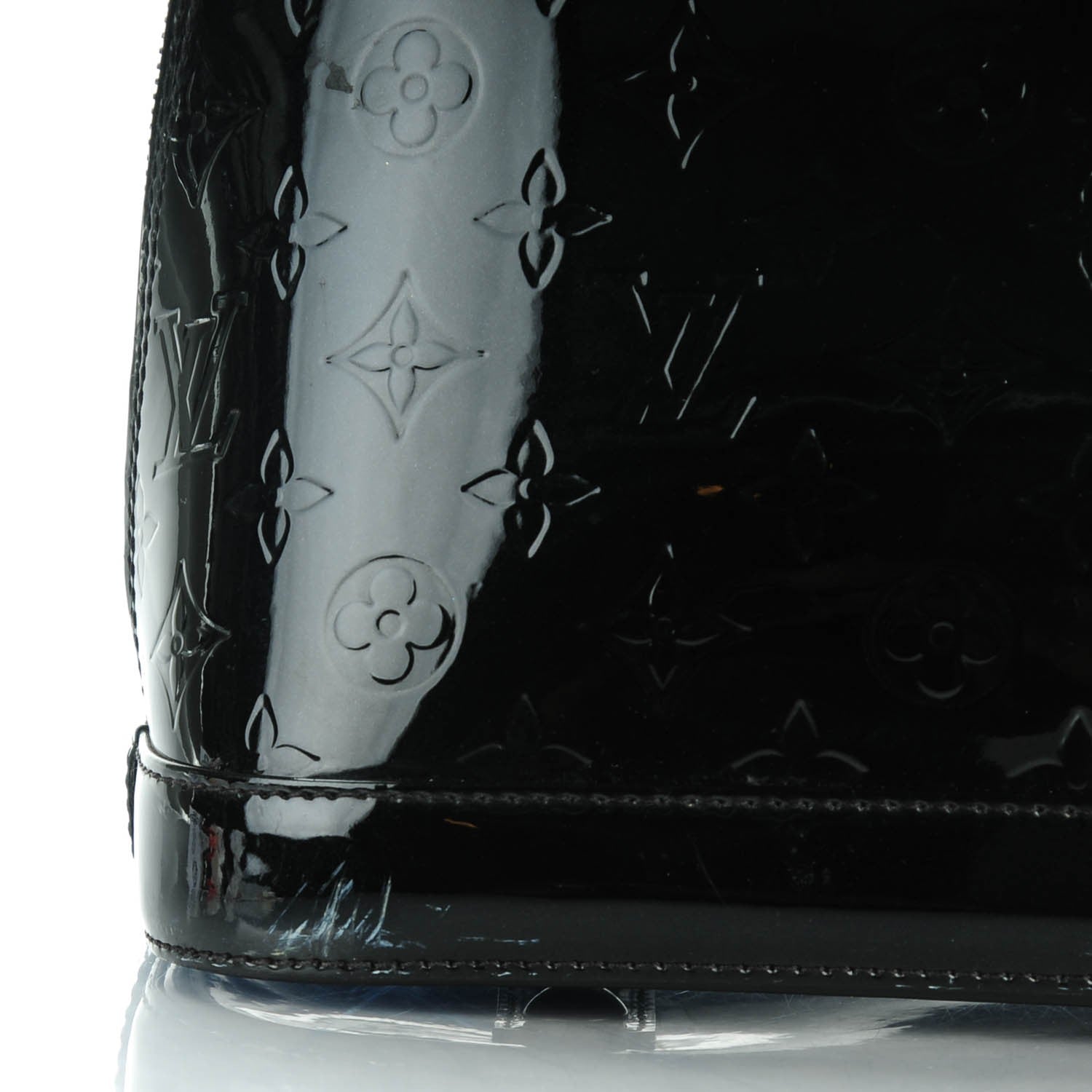Louis Vuitton Vernis Alma PM Noir Magnetique 10 of 10