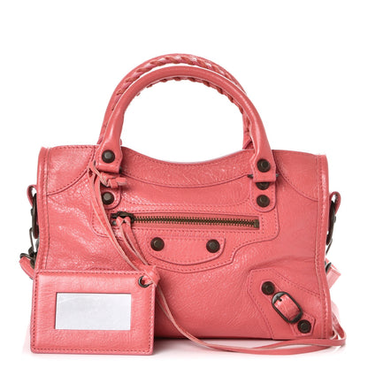 Balenciaga Agneau Classic Hardware Mini City Rose Jaipur 1 of 12