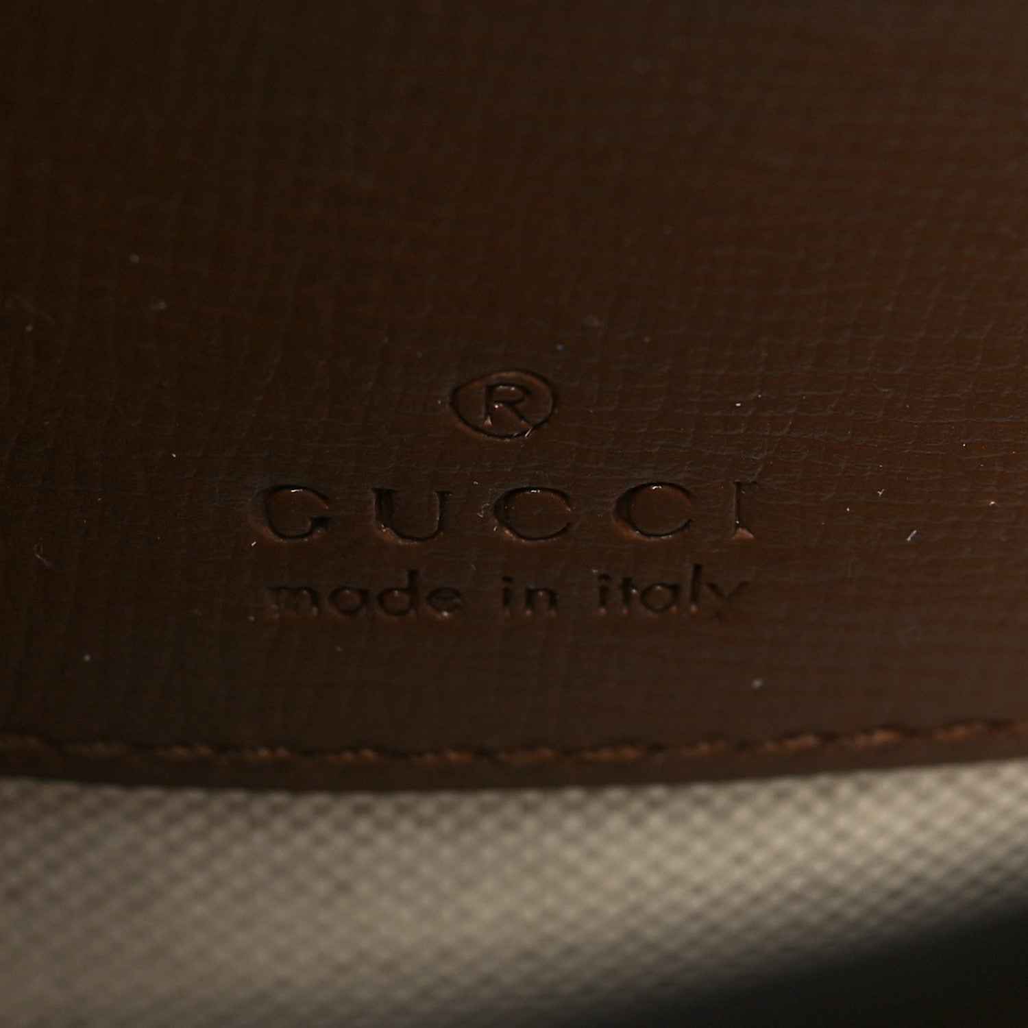 Gucci GG Supreme Monogram Azalea Calfskin Mini Retro Interlocking G Flap Shoulder Bag Beige Ebony Brown Sugar 6 of 11