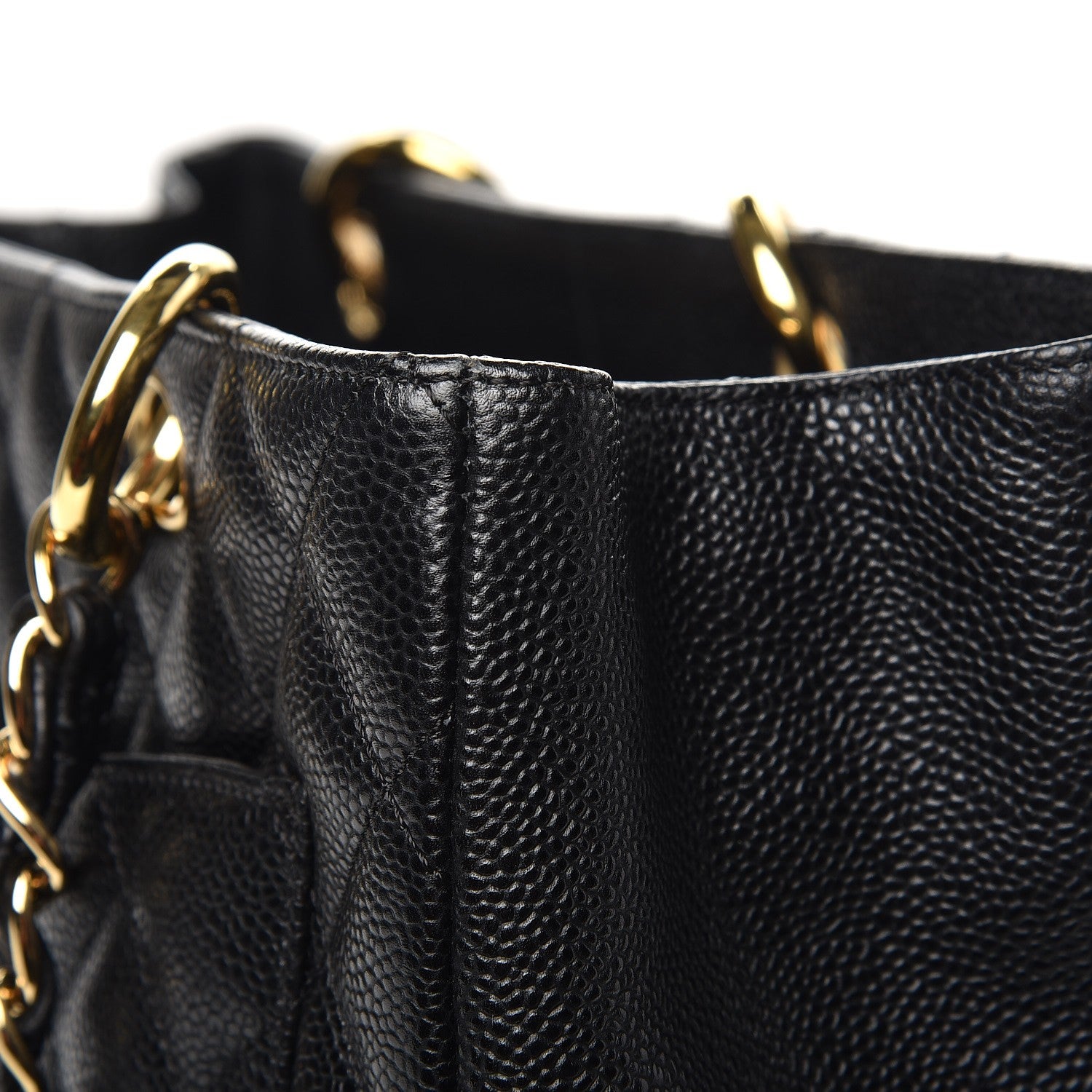 Chanel Caviar Quilted Grand Shopping Tote GST Black 13 of 13