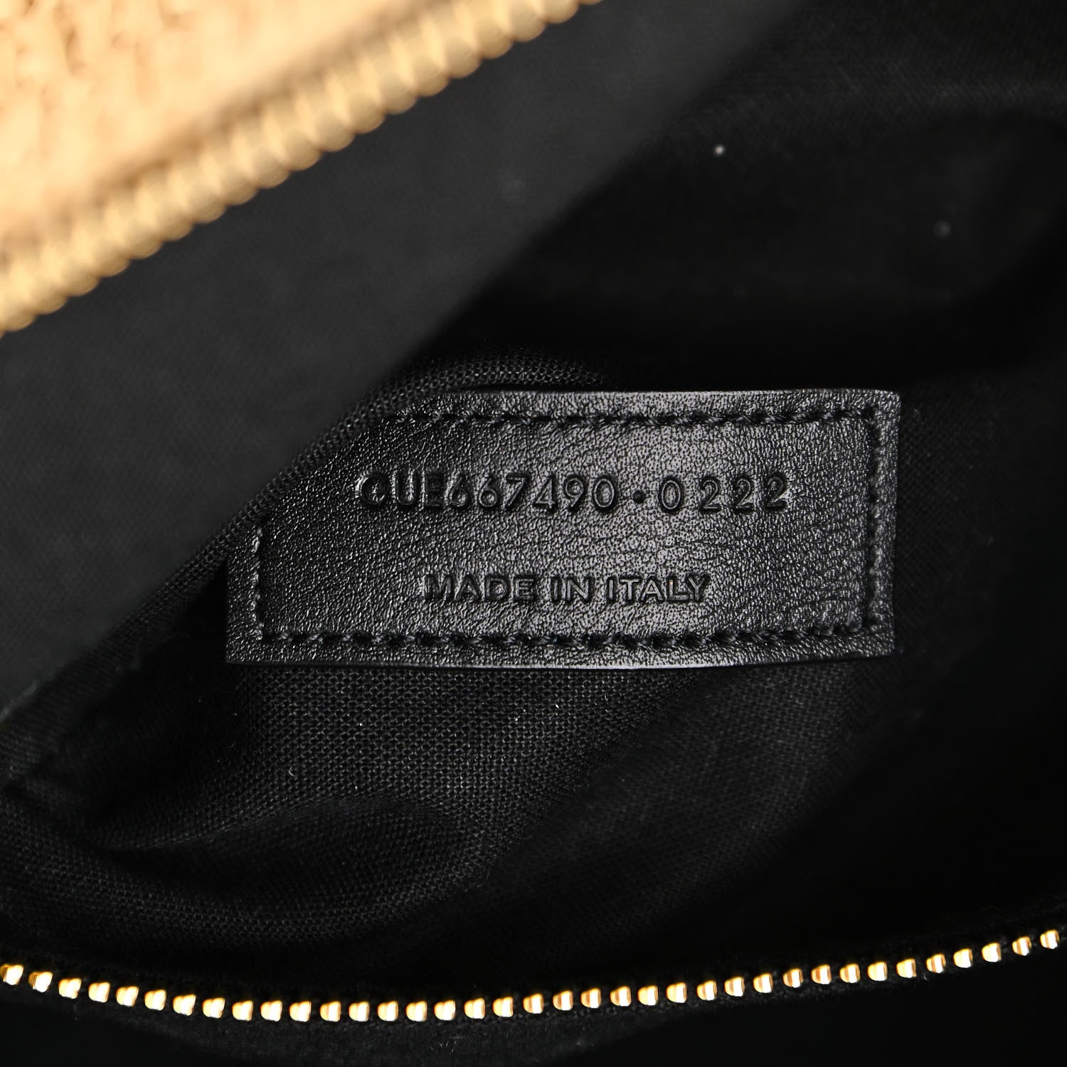 Saint Laurent Raffia Le Crossbody Naturel 6 of 10