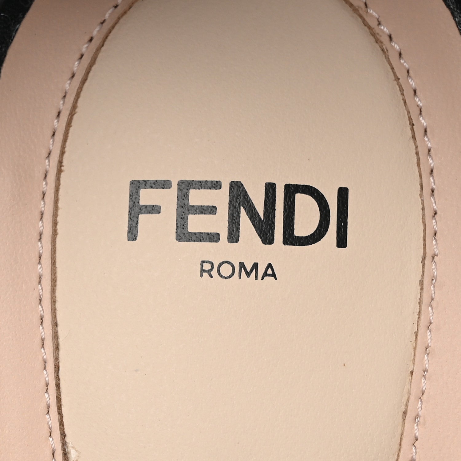 Fendi Sequin Paillettes FF Colibri 85mm Slingback Pumps 39.5 Black Ambra 8 of 8