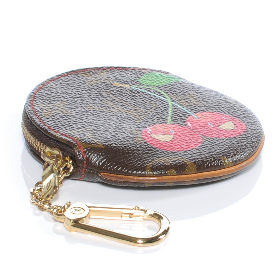 Louis Vuitton Monogram Cerises Round Coin Purse 4 of 7