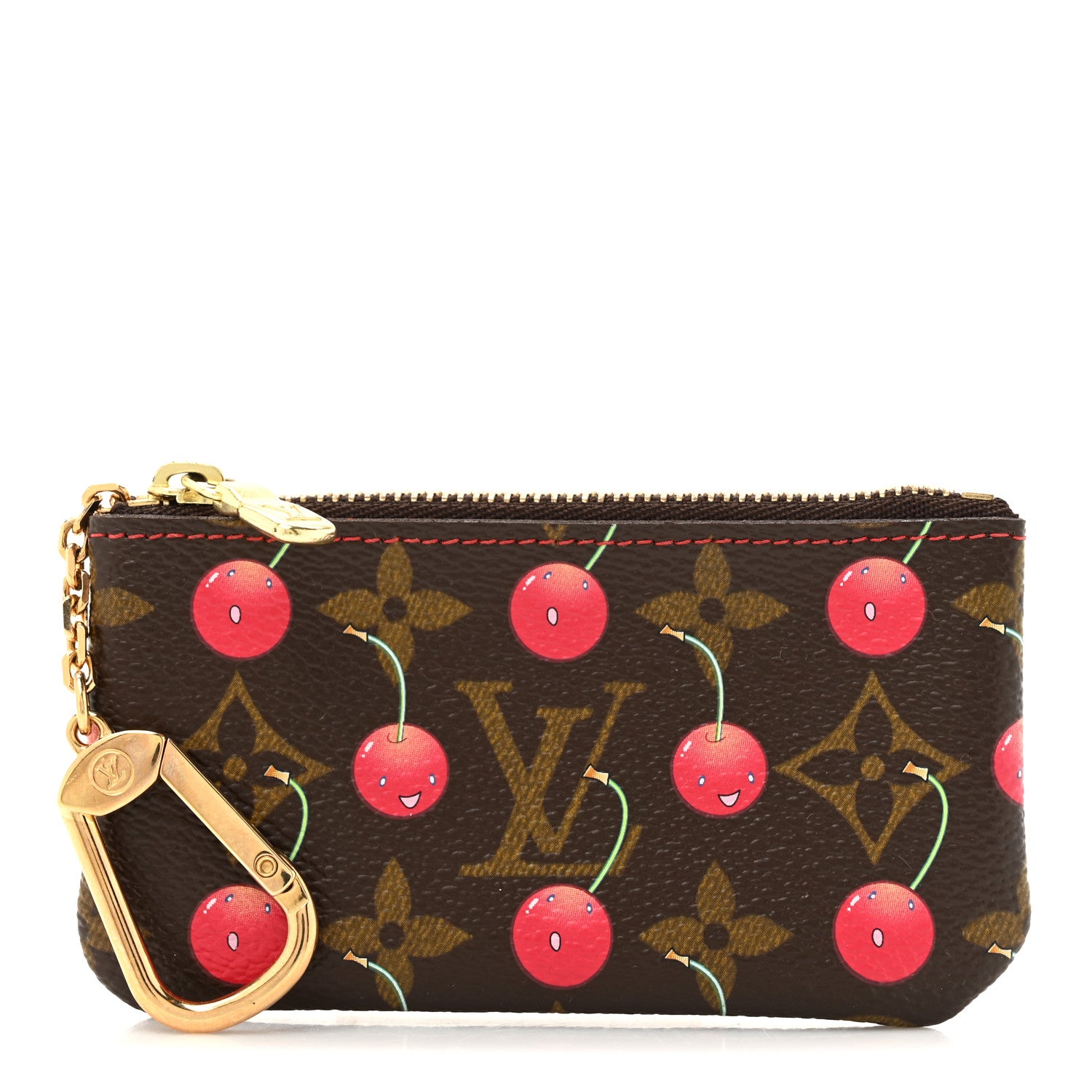 Louis Vuitton Monogram Cerises Key Pouch 1 of 7