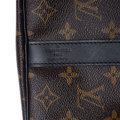 Louis Vuitton Monogram Macassar Keepall Bandouliere 45 7 of 8