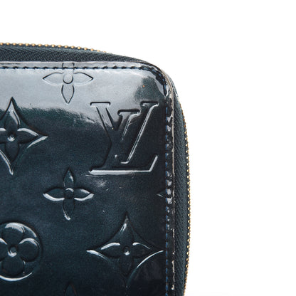Louis Vuitton Vernis Zippy Wallet Blue Nuit 10 of 13