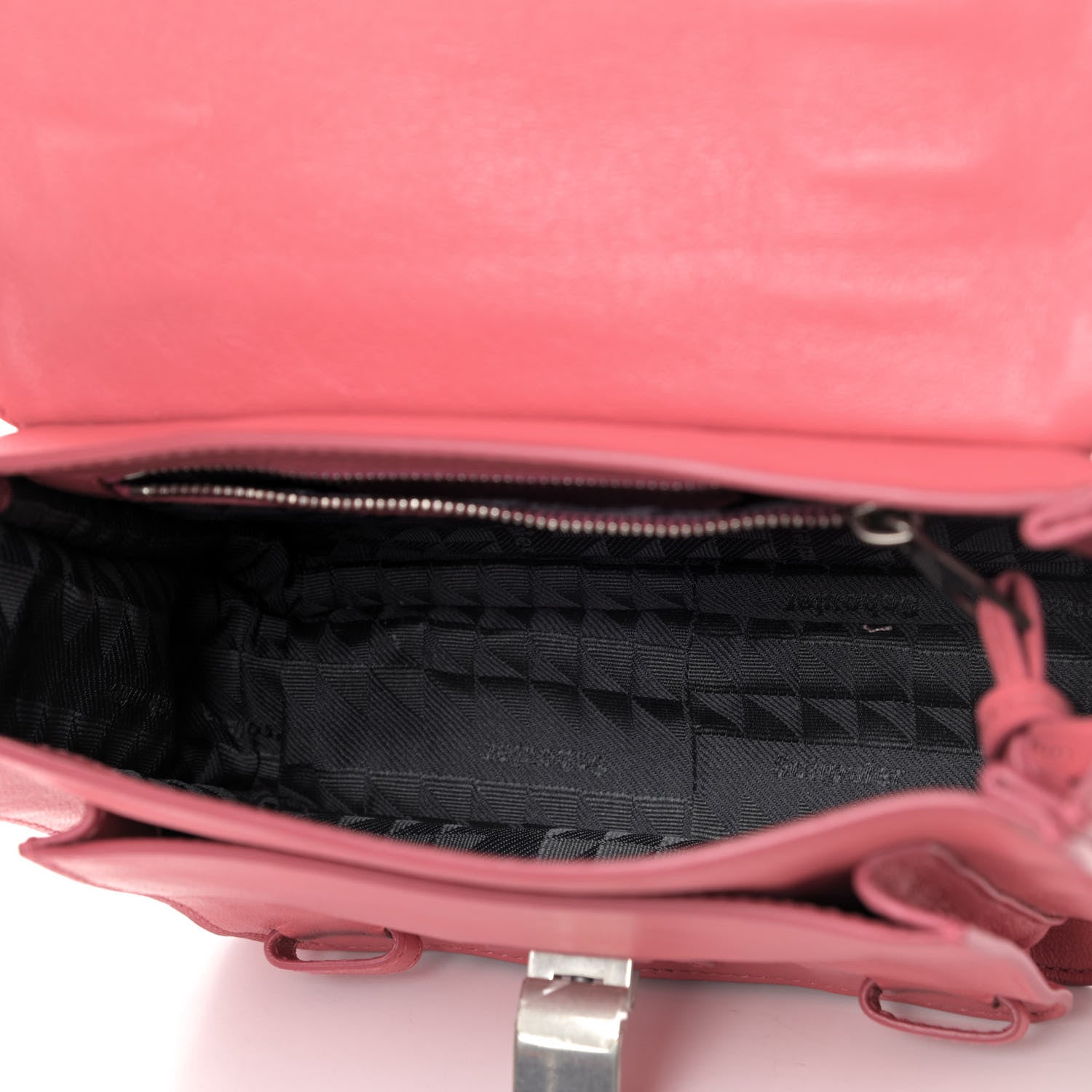 Proenza Schouler Lambskin PS1 Mini Pouch Messenger Bag Hibiscus 4 of 4