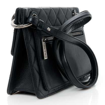 Chanel Caviar Quilted Medium Retro Class Flap Black 3 of 12