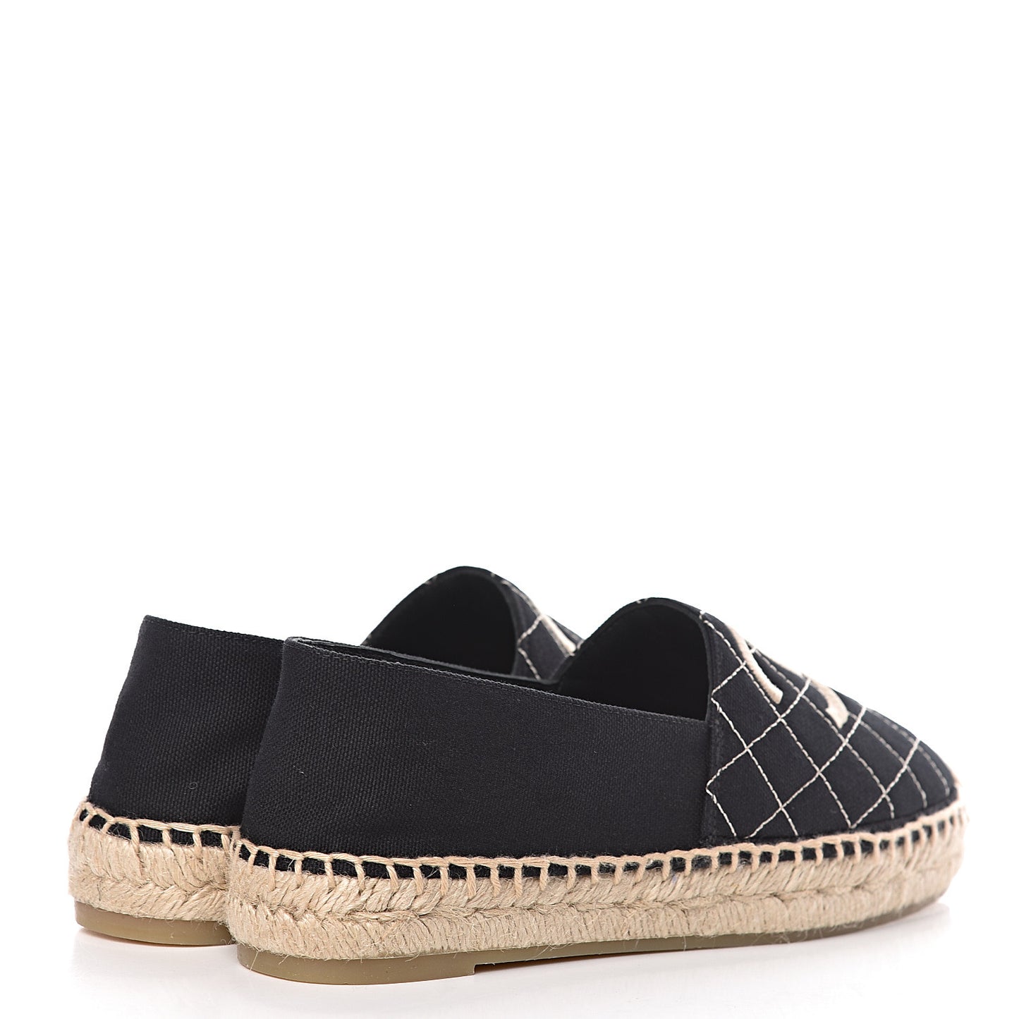 Fabric Biarritz CC Espadrilles 37 Black
