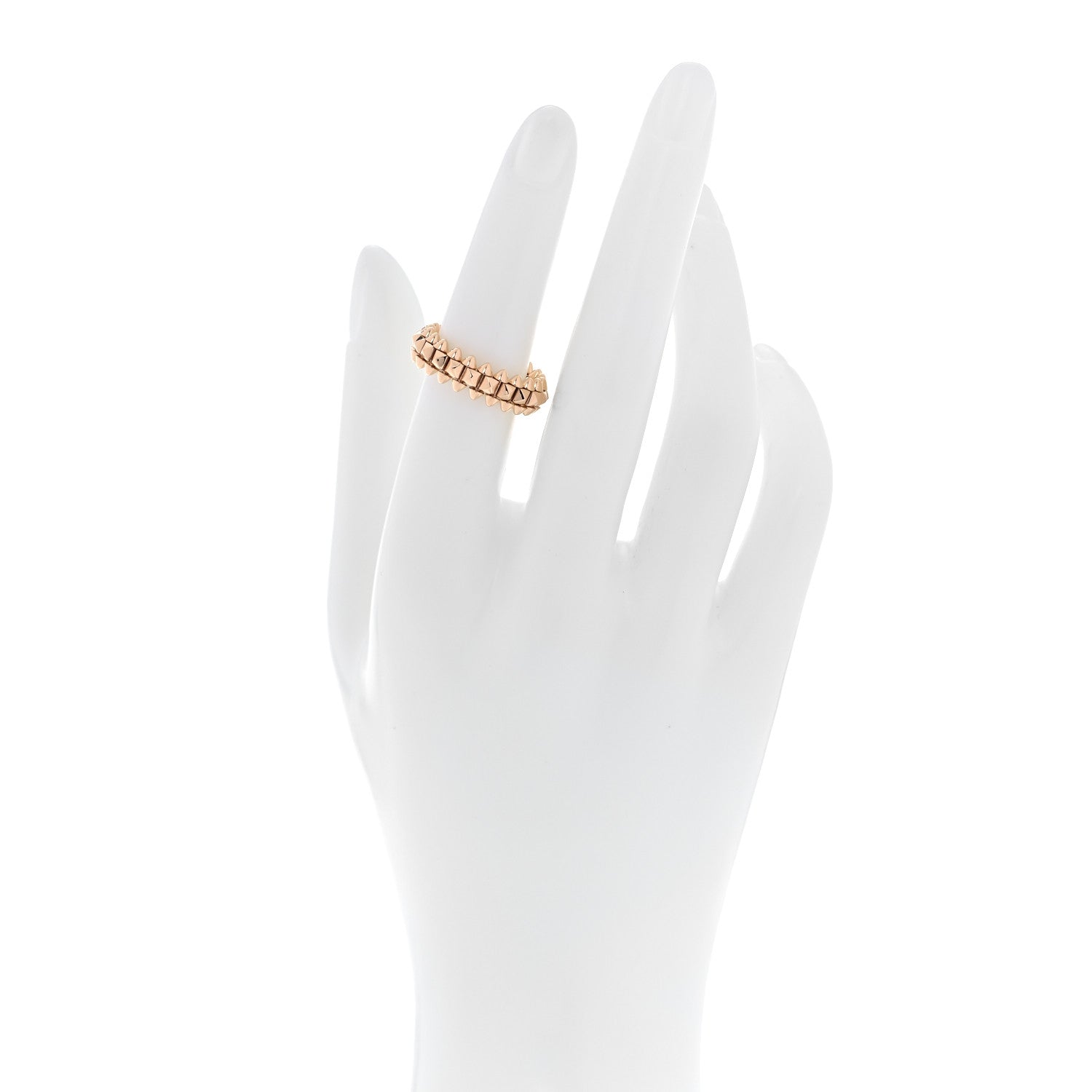 Cartier 18K Pink Gold SM Clash De Cartier Ring 52 6 2 of 4
