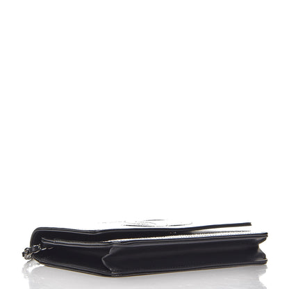 Chanel Patent Caviar Timeless CC Wallet on Chain WOC Black 4 of 9