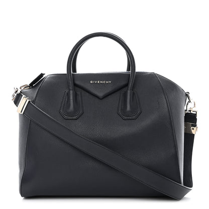 Givenchy Sugar Goatskin Medium Antigona Navy 1 of 11