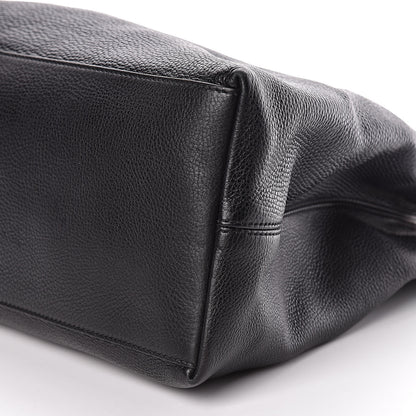 Gucci Pebbled Calfskin Large Soho Chain Shoulder Bag Black 10 of 10