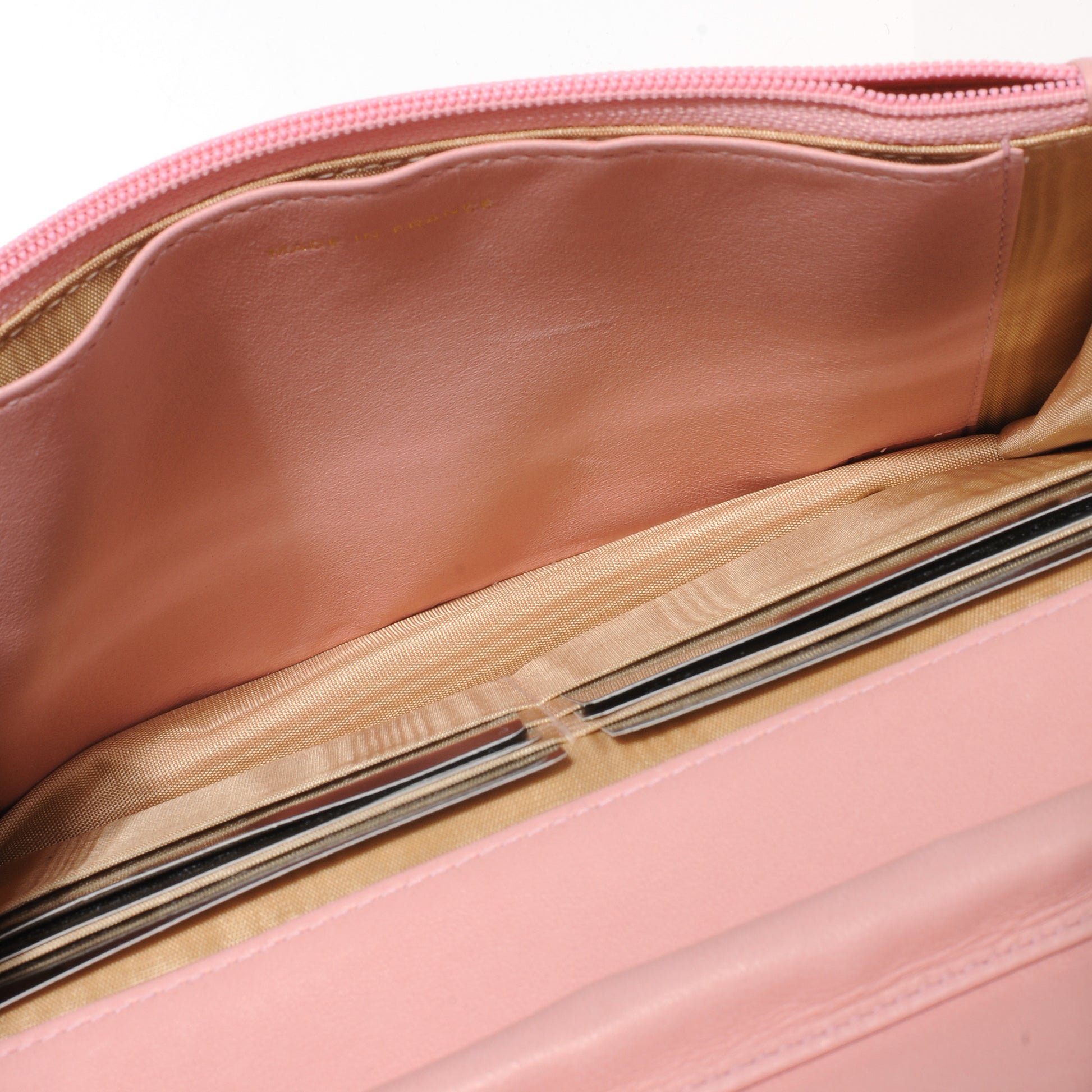 Chanel Caviar Wallet on Chain WOC Pink 9 of 9