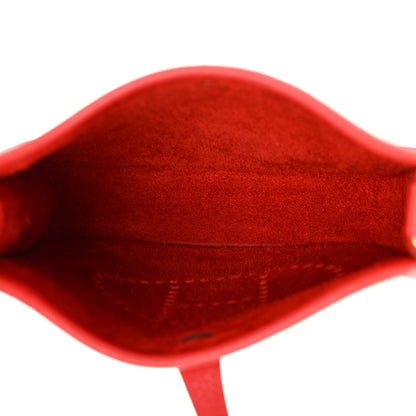 Hermes Taurillon Clemence Evelyne TPM Rouge De Coeur 5 of 10