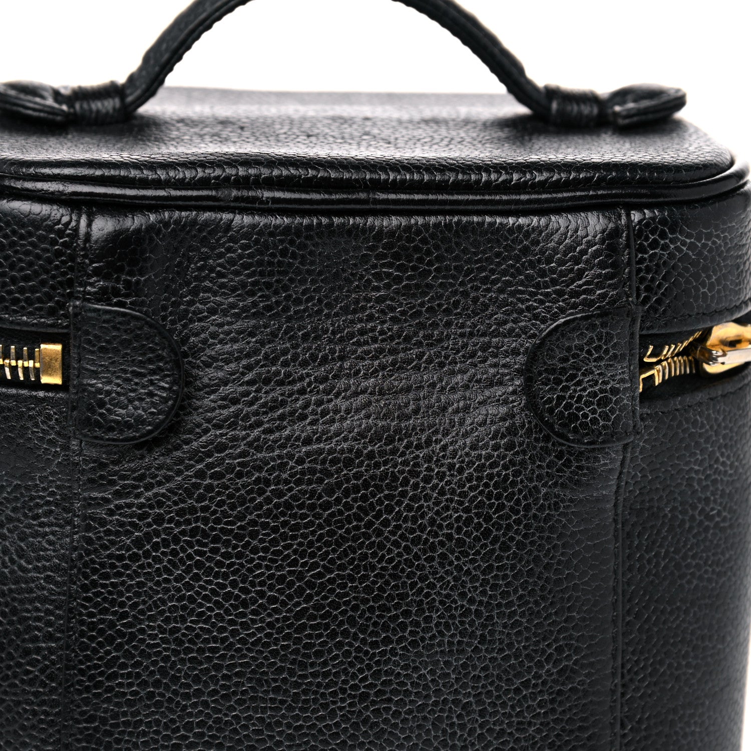Chanel Caviar Vanity Cosmetic Case Black 15 of 17