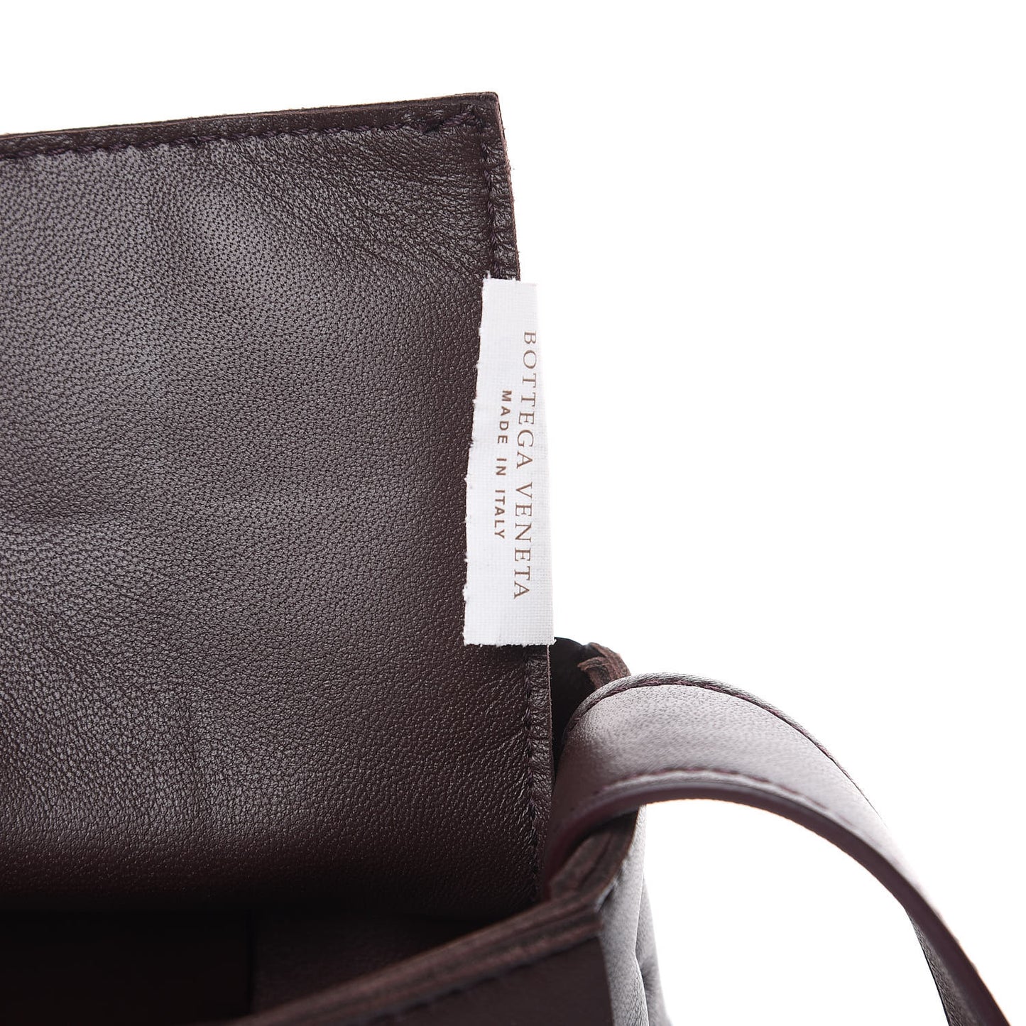 Lambskin Maxi Intrecciato Cassette Crossbody Bag Oxblod