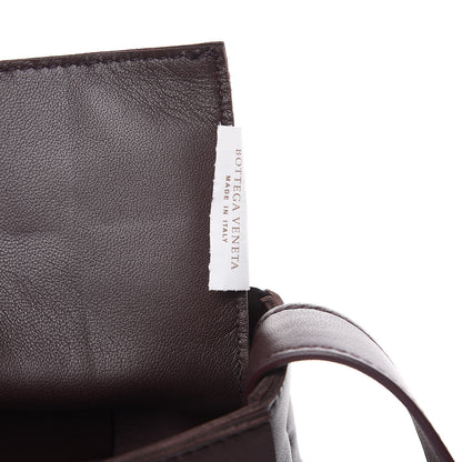 Bottega Veneta Lambskin Maxi Intrecciato Cassette Crossbody Bag Oxblod 7 of 9